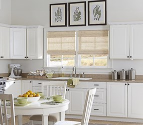 American Blinds: Trademark Woven Wood Shades